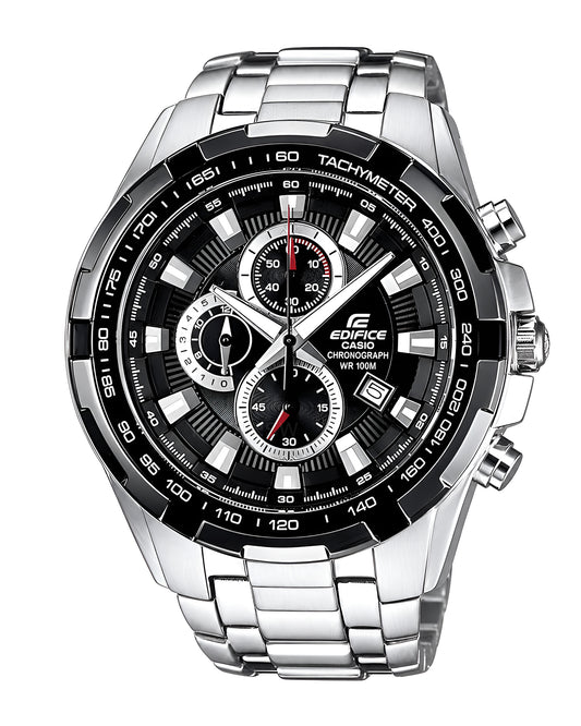 Reloj Casio Edifice Original Hombre Plateado EF-539D-1AV