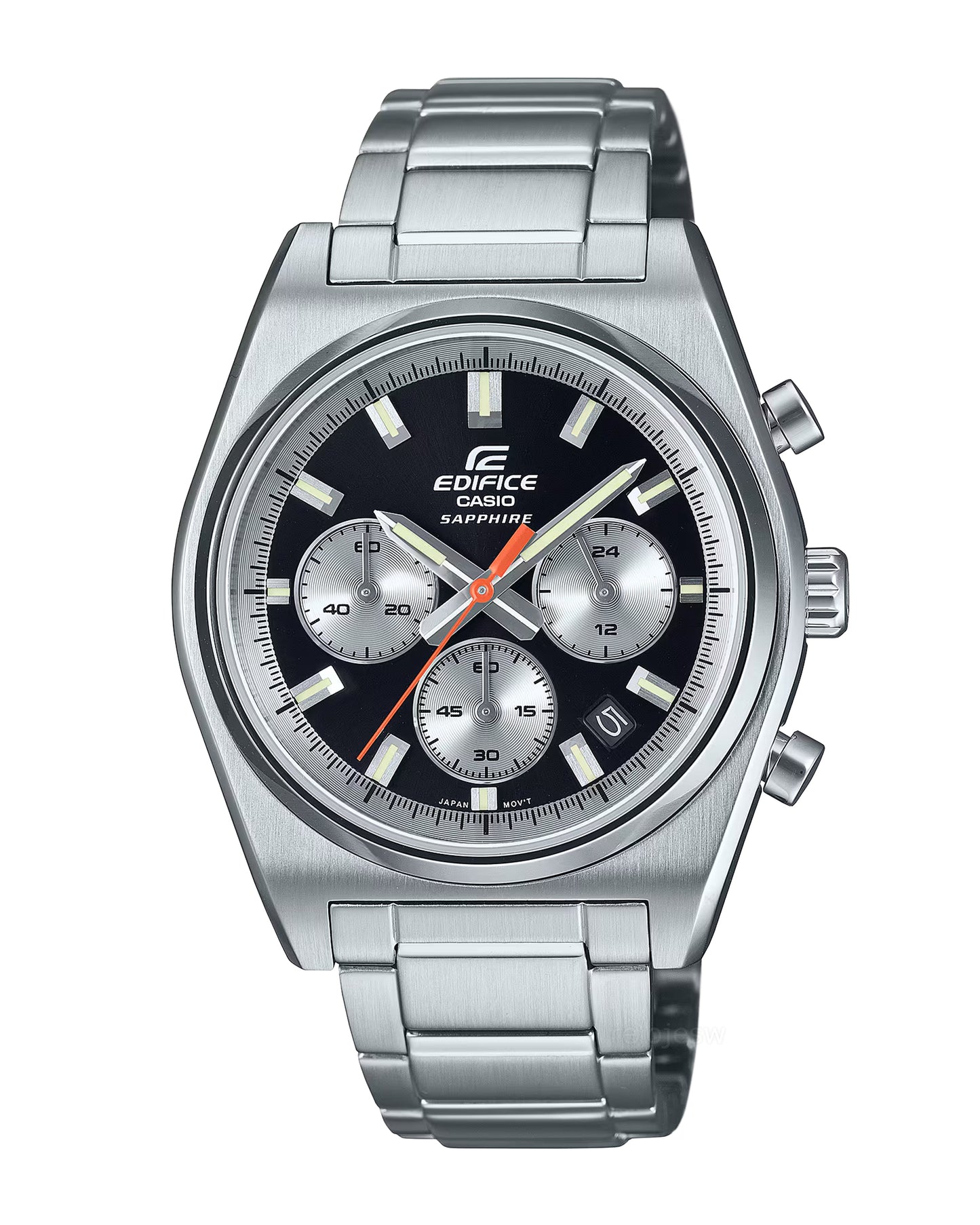 Reloj Casio Edifice Hombre Original Plateado EFB-730D-1AV