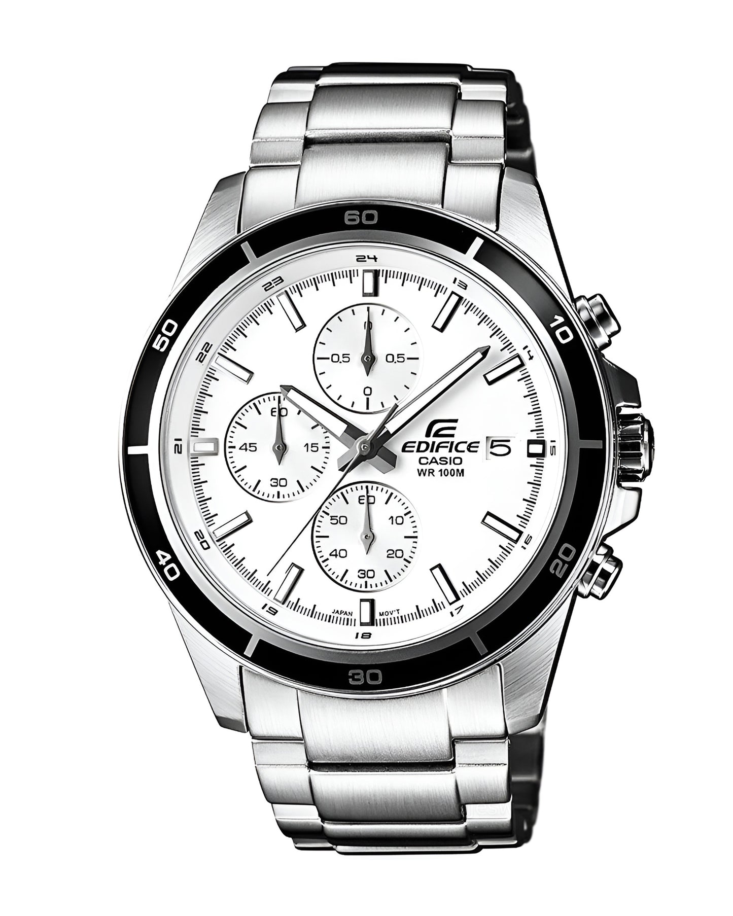 Reloj Casio Edifice Hombre Original Plateado EFR-526D-7AV