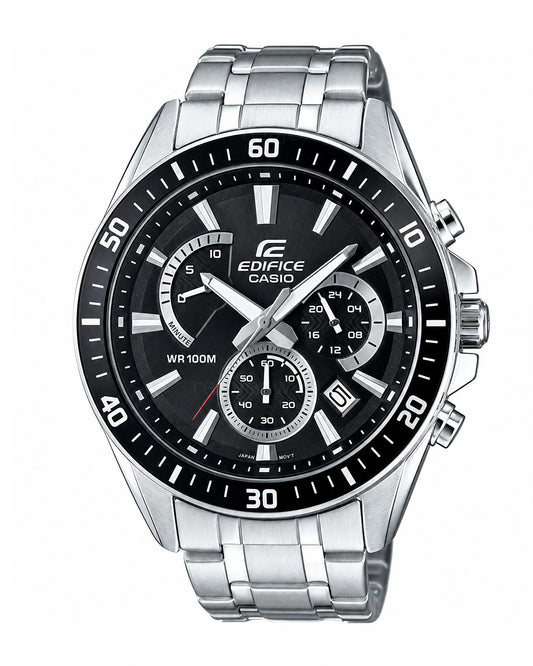Reloj Casio Edifice Hombre Original Plateado EFR-552D-1AV