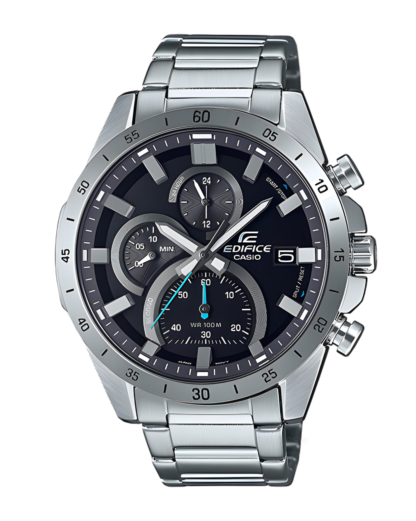 Reloj Casio Edifice Hombre Original Plateado EFR-571D-1AV