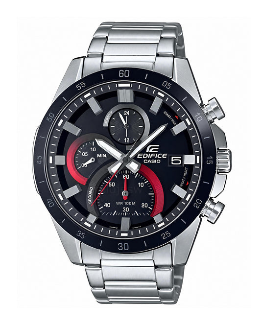 Reloj Casio Edifice Hombre Original Plateado EFR-571DB-1A1V
