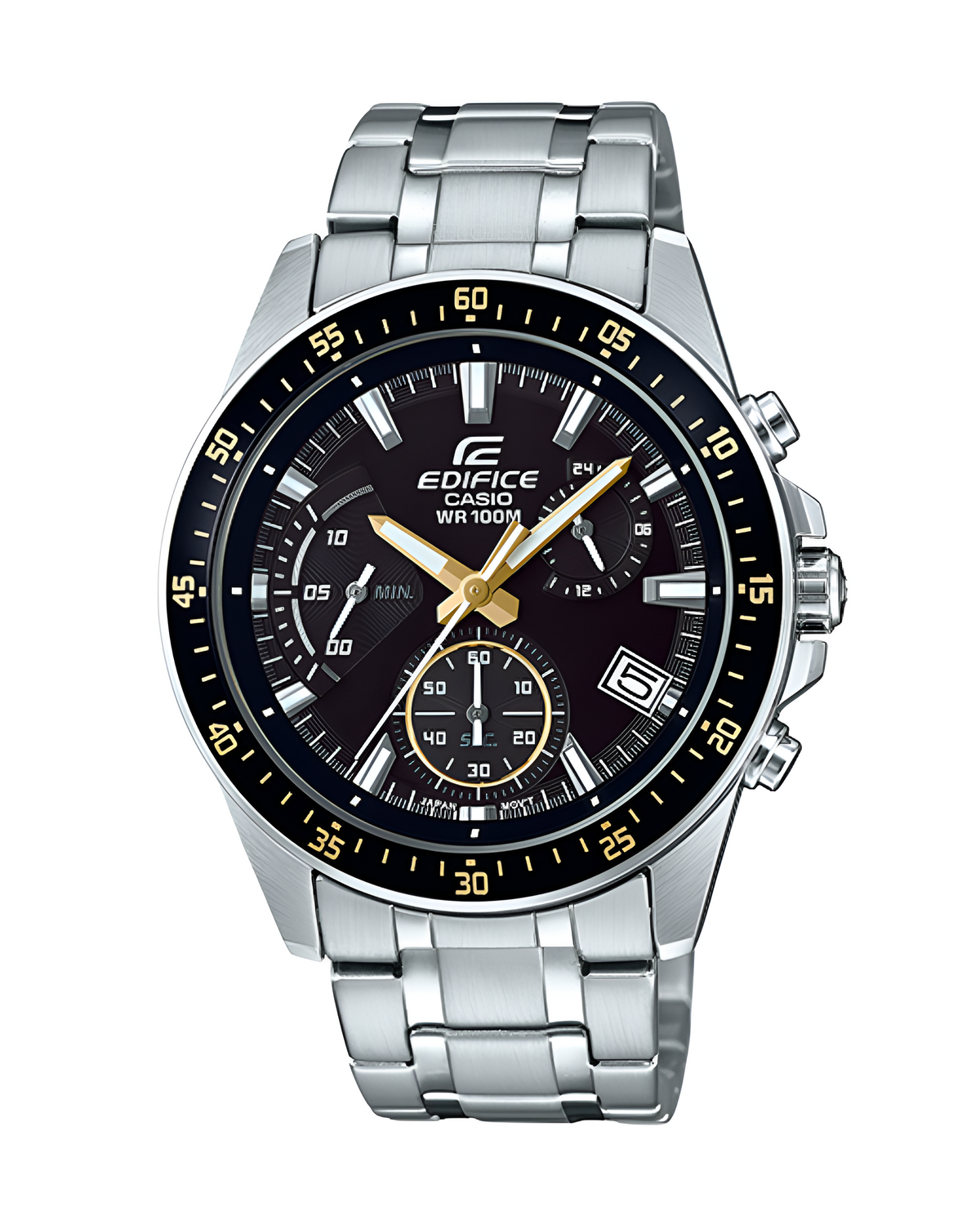 Reloj Casio Edifice Hombre Plateado EFV-540D-1A9V