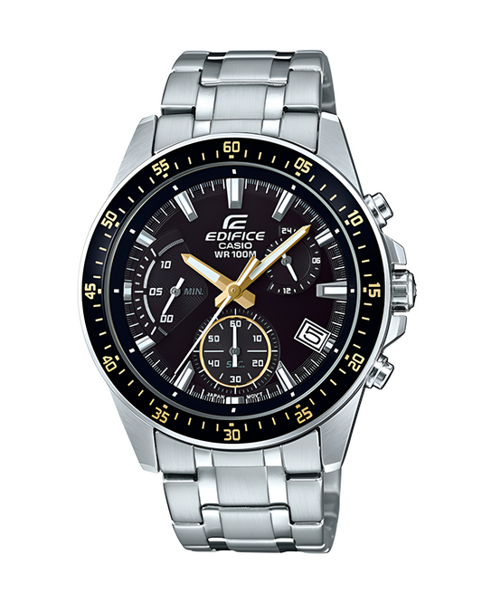 Reloj Casio Edifice Hombre Plateado EFV-540D-1A9V