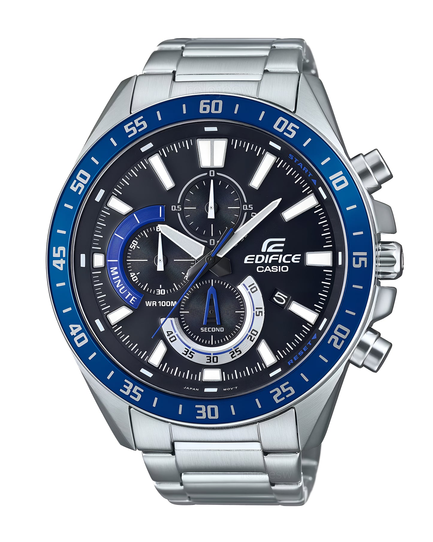 Reloj Casio Edifice Hombre Plateado EFV-620D-1A2V