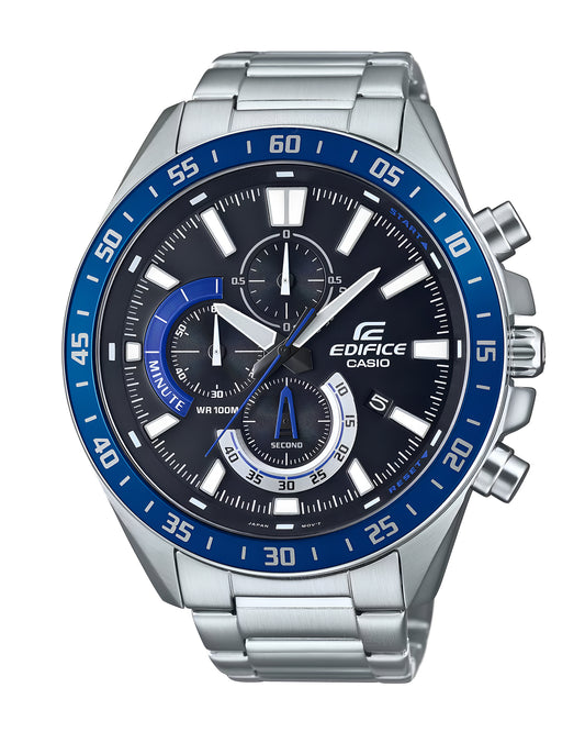 Reloj Casio Edifice Hombre Plateado EFV-620D-1A2V