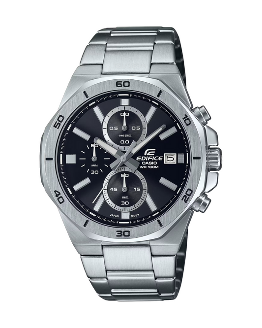 Reloj Casio Edifice Hombre Plateado EFV-640D-1AV