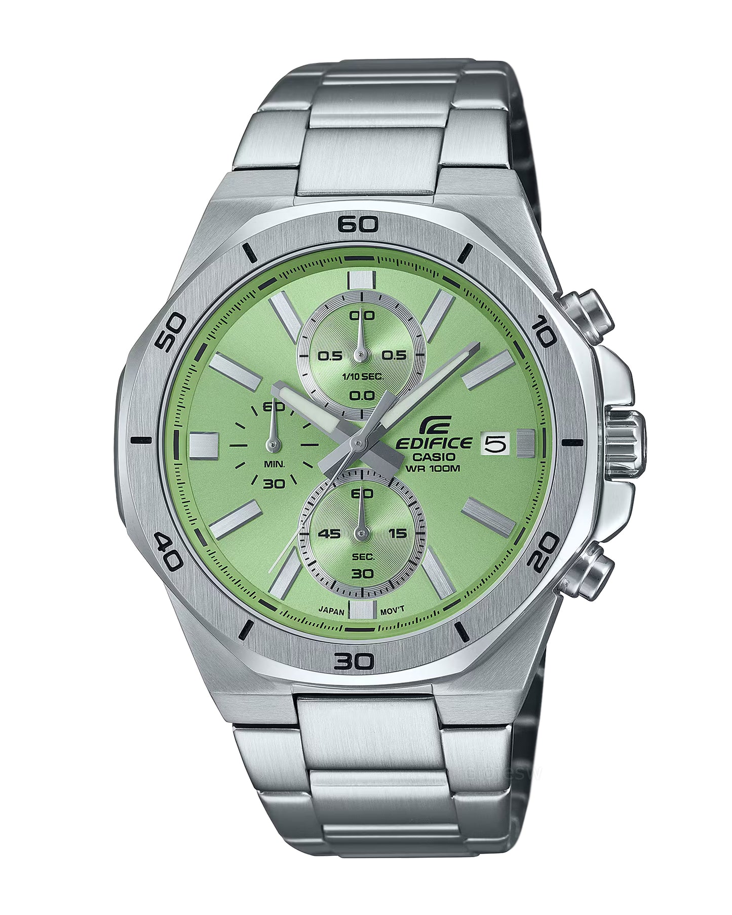 Reloj Casio Edifice Hombre Original Plateado EFV-640D-3AV