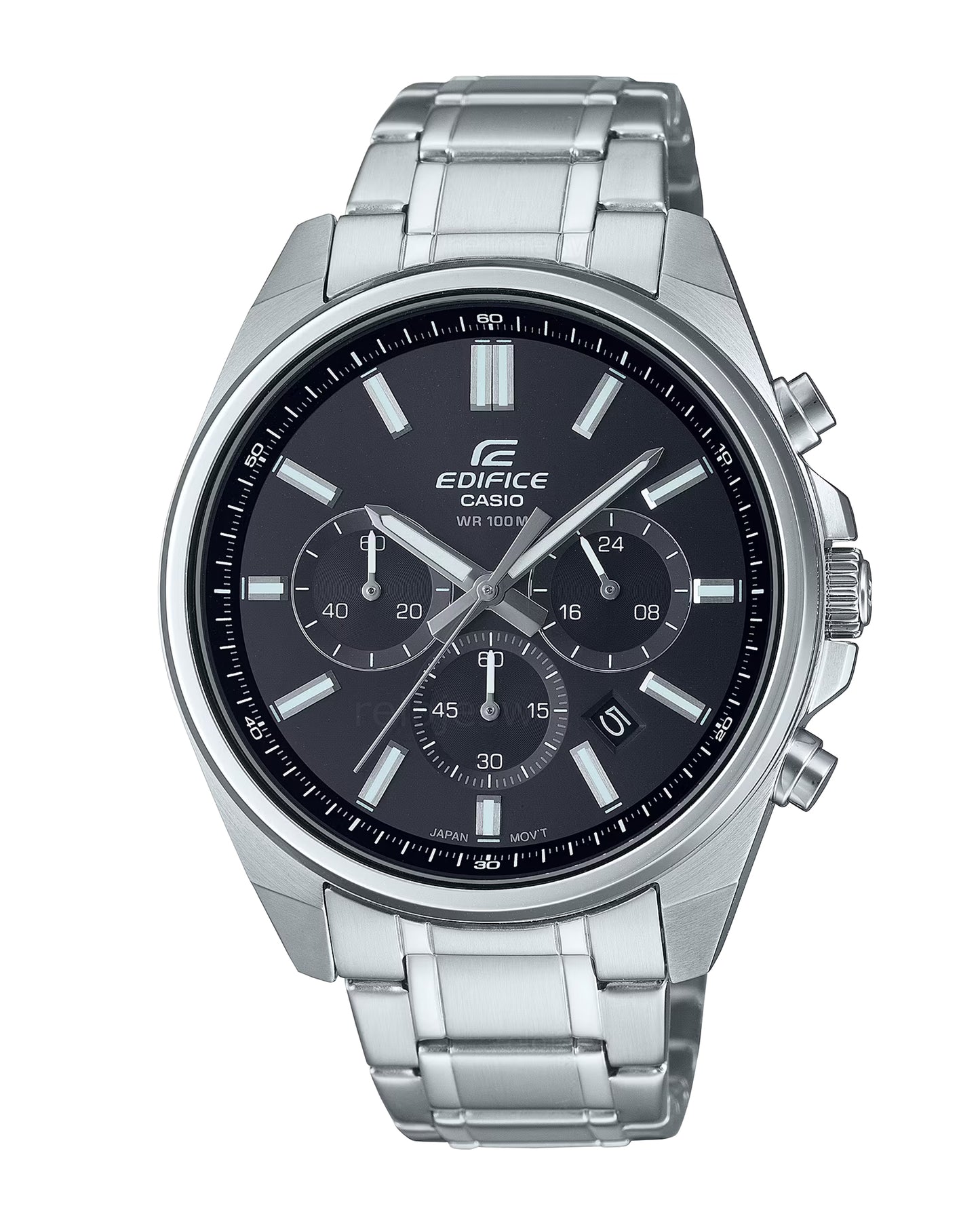 Reloj Casio Edifice Hombre Original Plateado EFV-650D-1AV