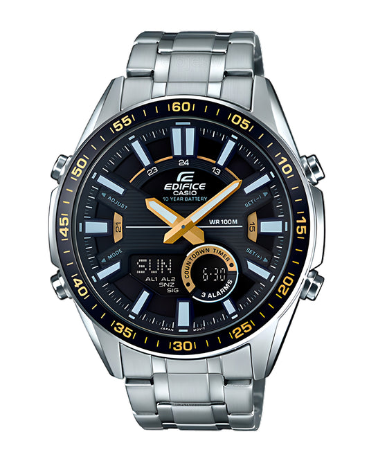 Reloj Casio Edifice Hombre Plateado EFV-C100D-1BV