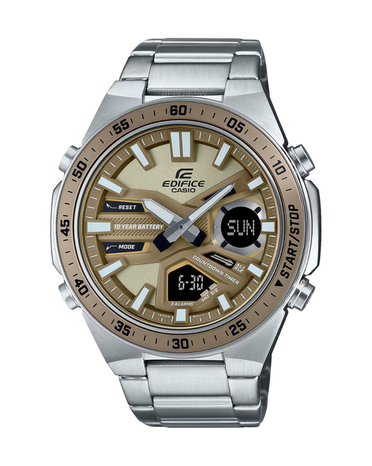 Reloj Casio Edifice Hombre Plateado EFV-C110D-5A