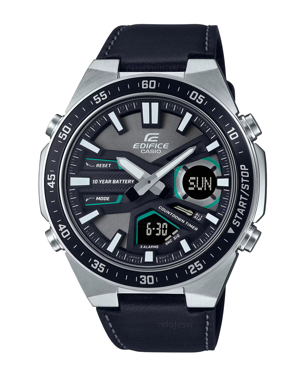 Reloj Casio Hombre Original Negro EFV-C110L-1AV