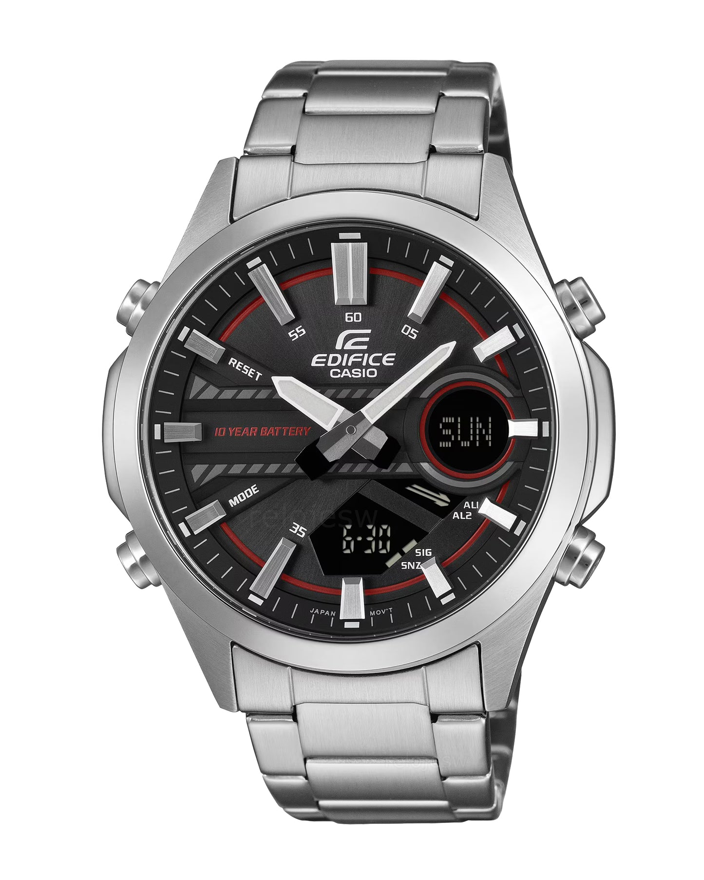 Reloj Casio Hombre Original Plateado EFV-C120D-1A4
