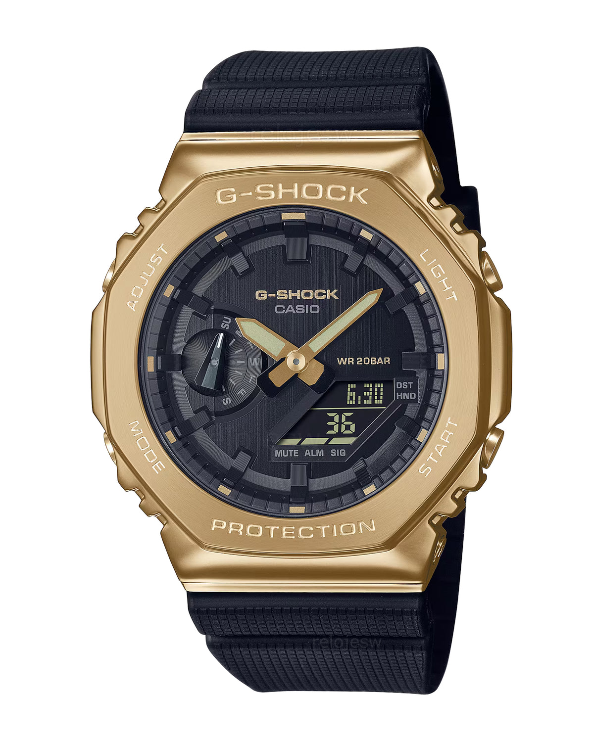 Reloj Casio Hombre Original Negro GM-2100G-1A9DR