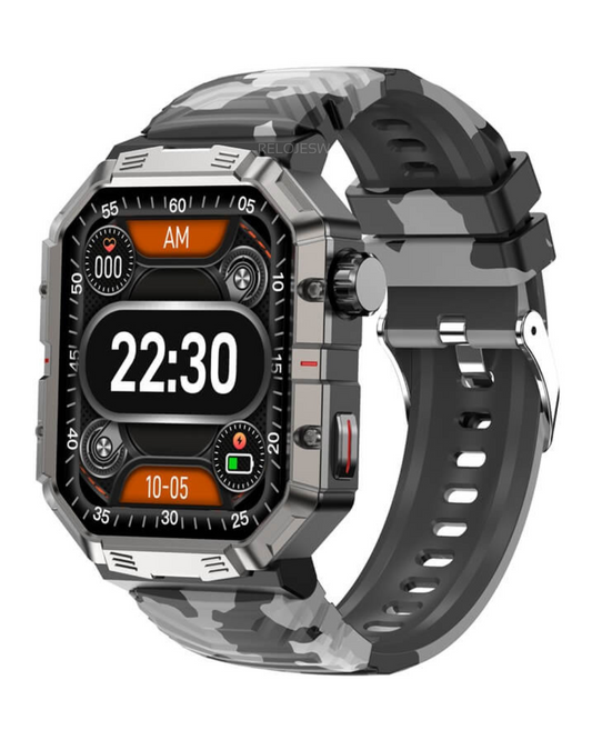 Smartwatch Hombre Silicona GW55-GR