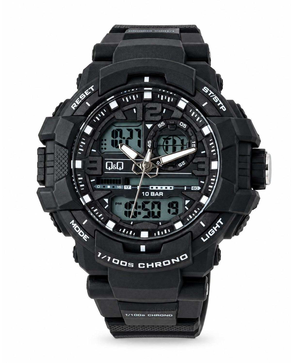 Reloj Q&Q Hombre Original Negro GW86J010Y