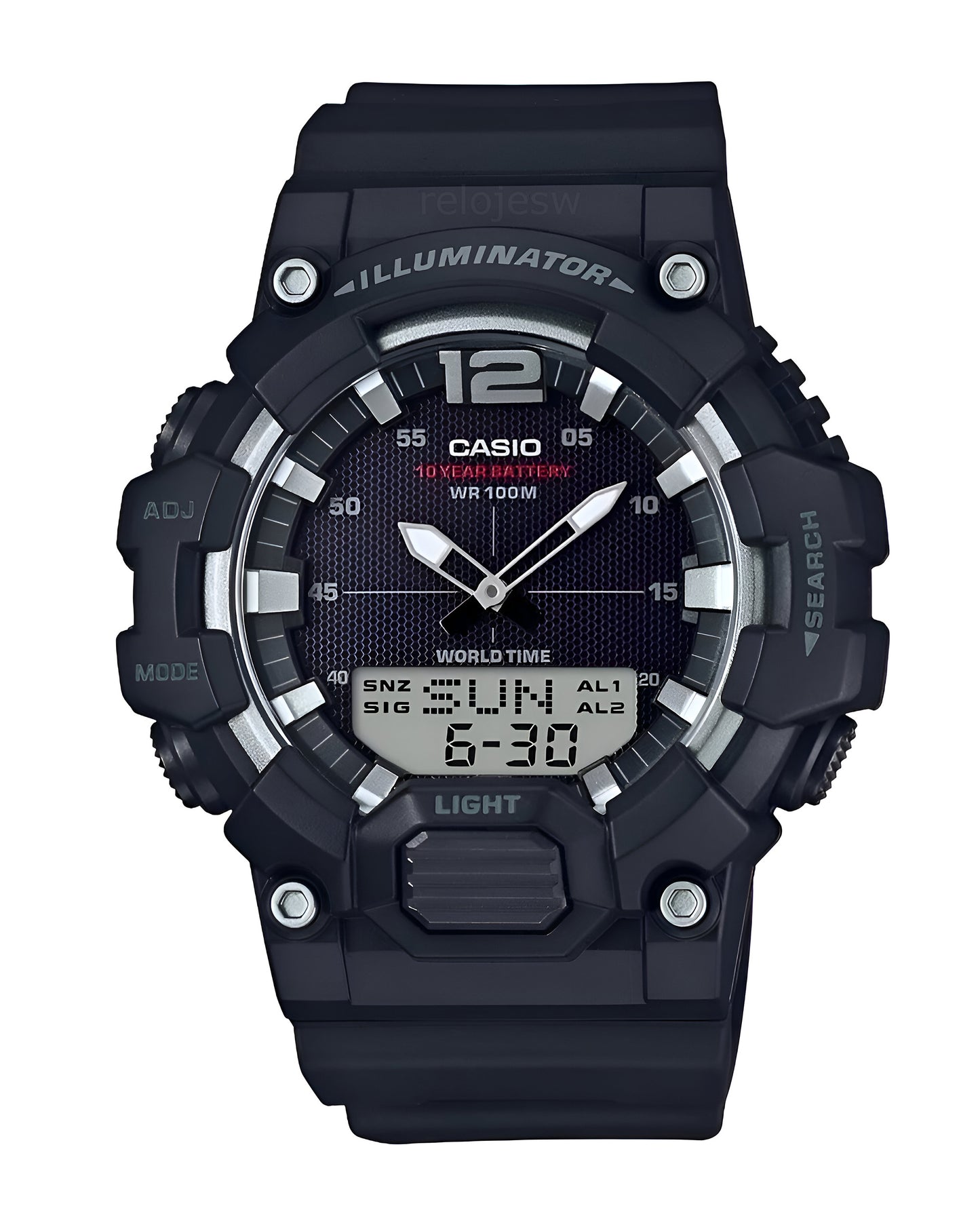 Reloj Casio Hombre Negro HDC-700-1AV