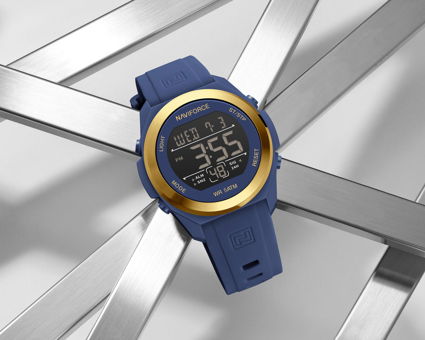 Reloj Naviforce Unisex Azul Dorado NF7111-AZDO