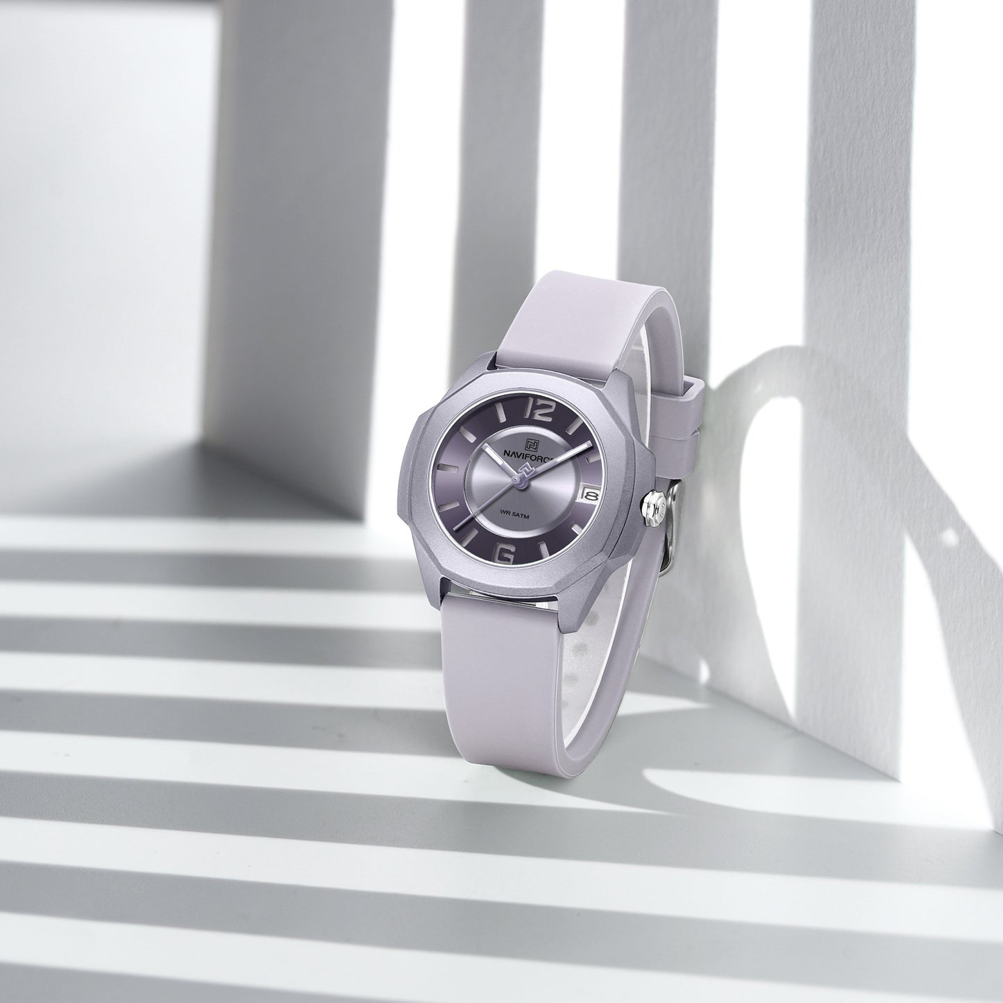 Reloj Naviforce Mujer Lila Plateado NF7107-MOPL