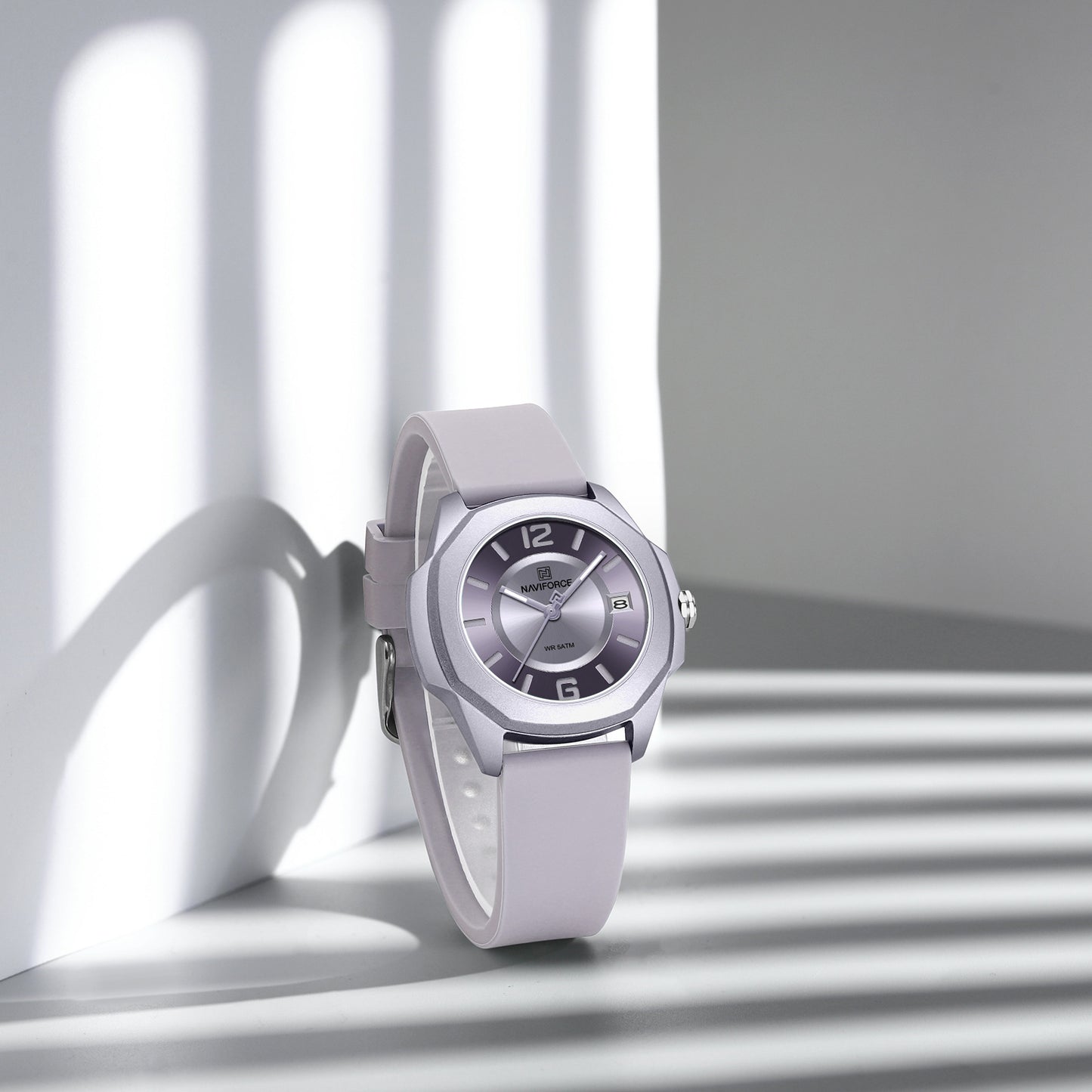 Reloj Naviforce Mujer Lila Plateado NF7107-MOPL