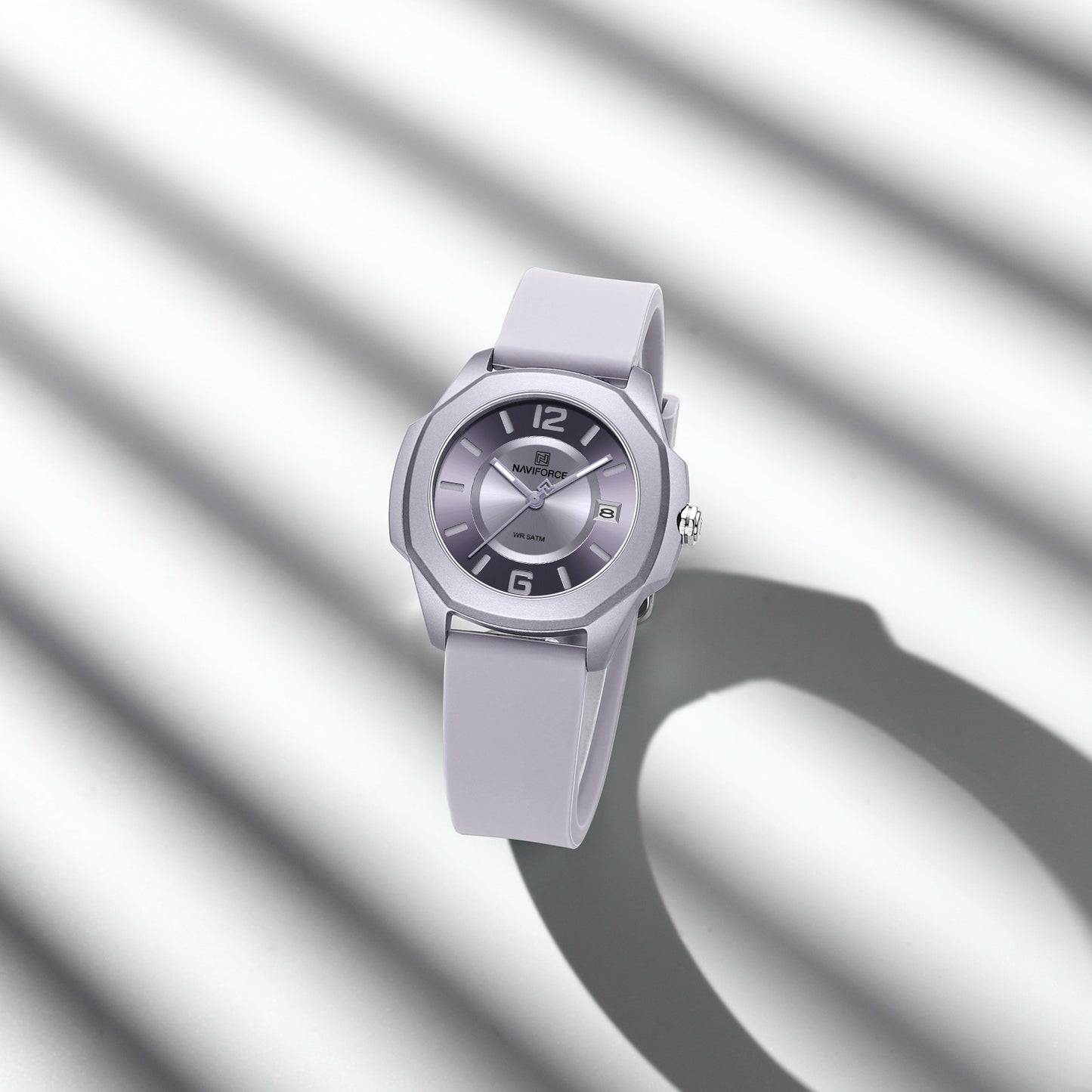 Reloj Naviforce Mujer Lila Plateado NF7107-MOPL