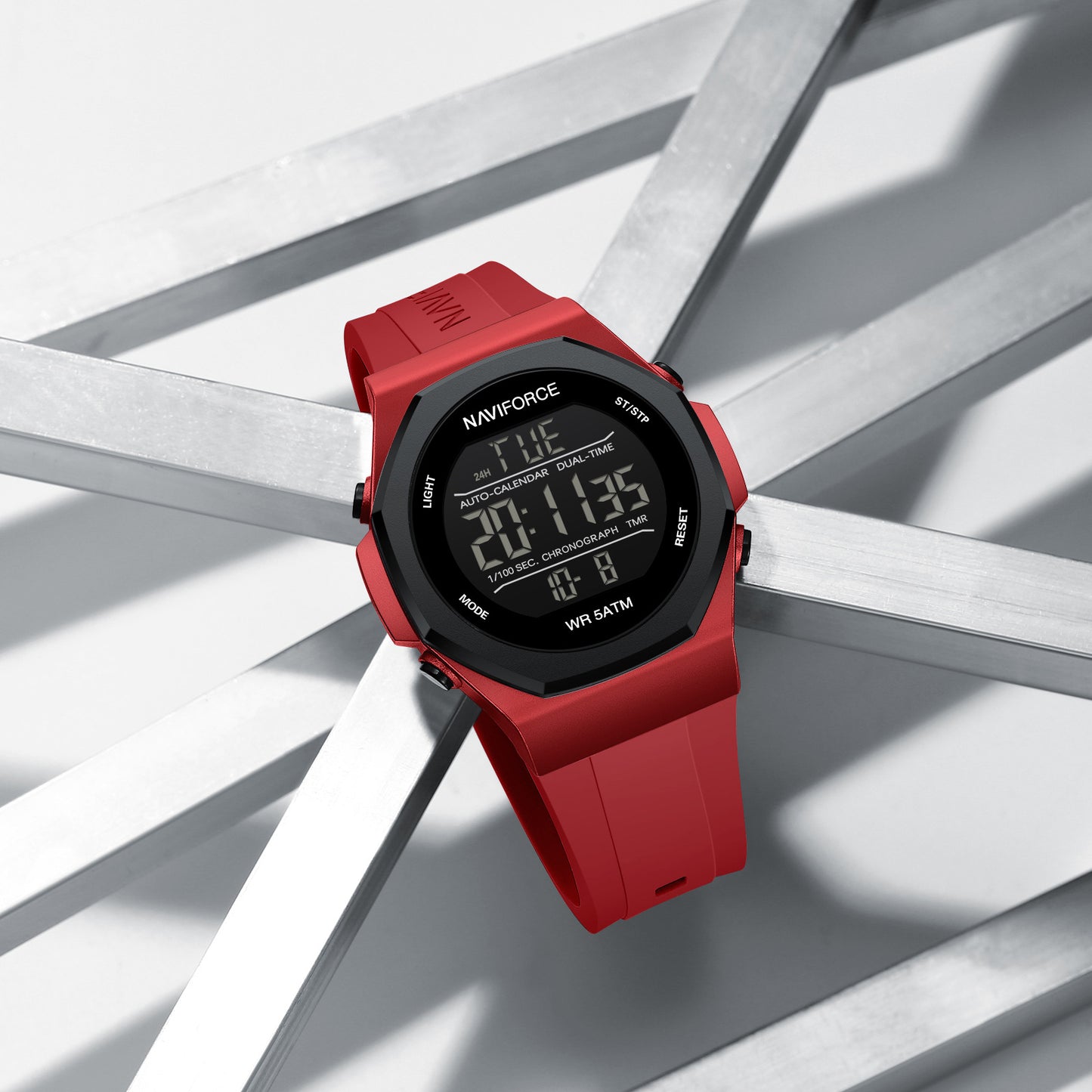 Reloj Naviforce Unisex Rojo NF7117-RO