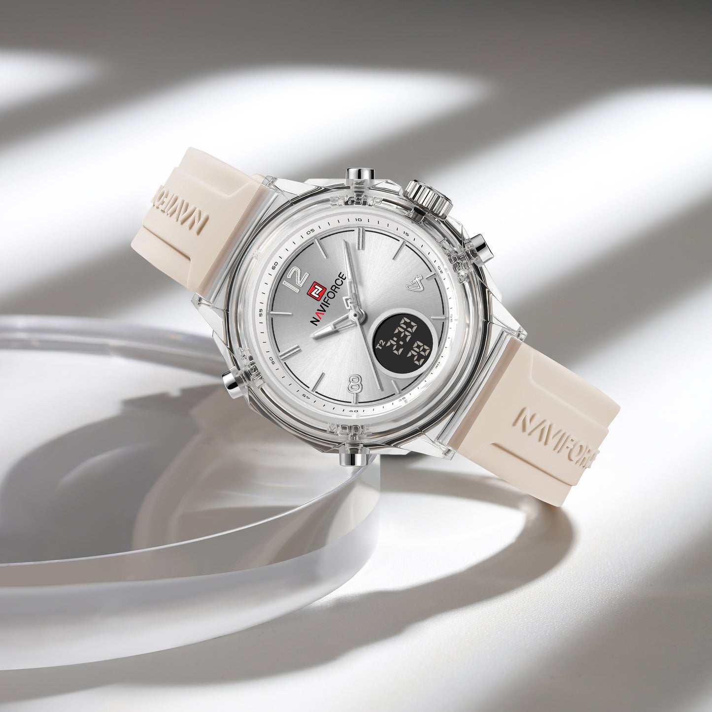 Reloj Naviforce Mujer Beige NF7109-BG