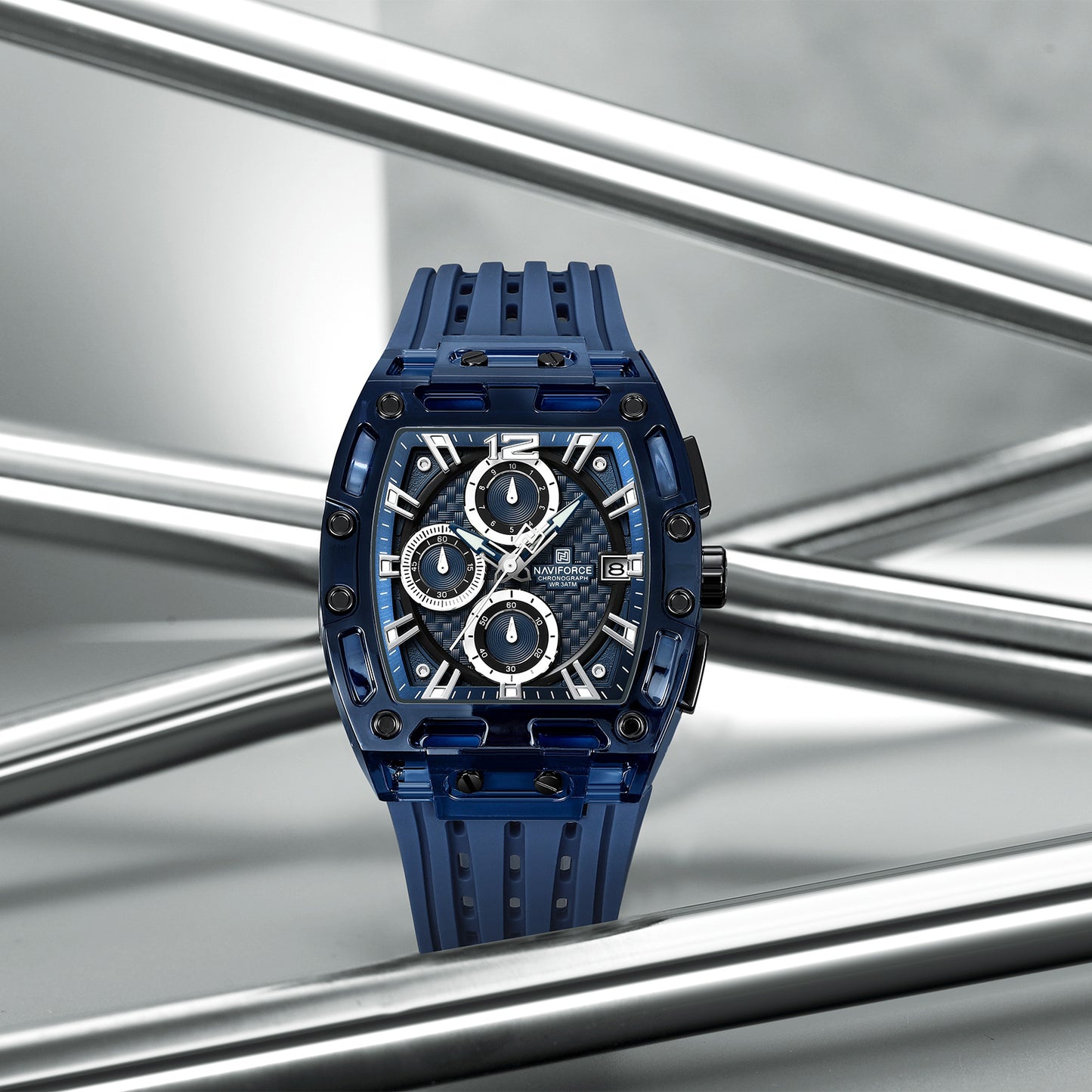 Reloj Naviforce Hombre Azul NF7105-AZ
