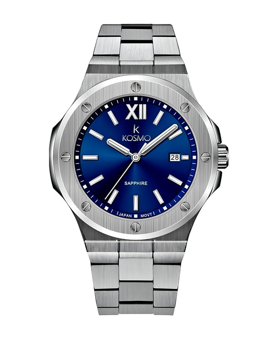 Reloj Kosmo Hombre Plateado K-501-PLAZ