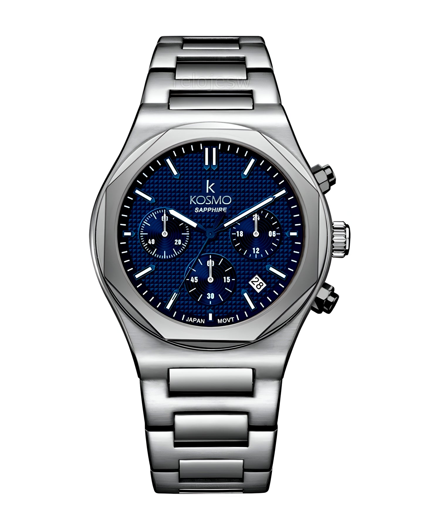 Reloj Kosmo Hombre Plateado K-646-PLAZ