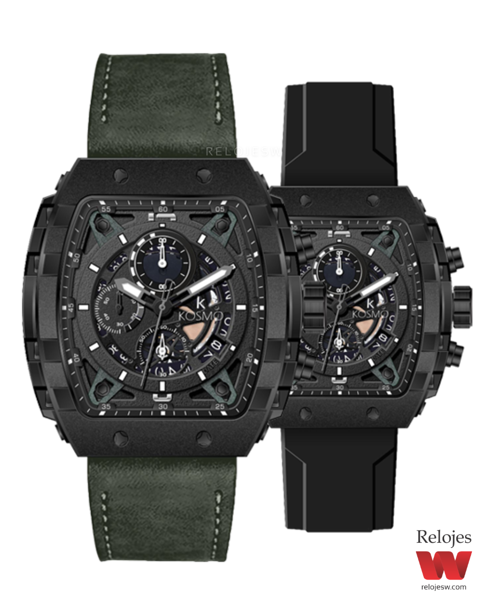 Reloj Kosmo Hombre Doble Correa K3997G-VENE
