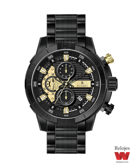 Reloj Kosmo Hombre K3999G Negro