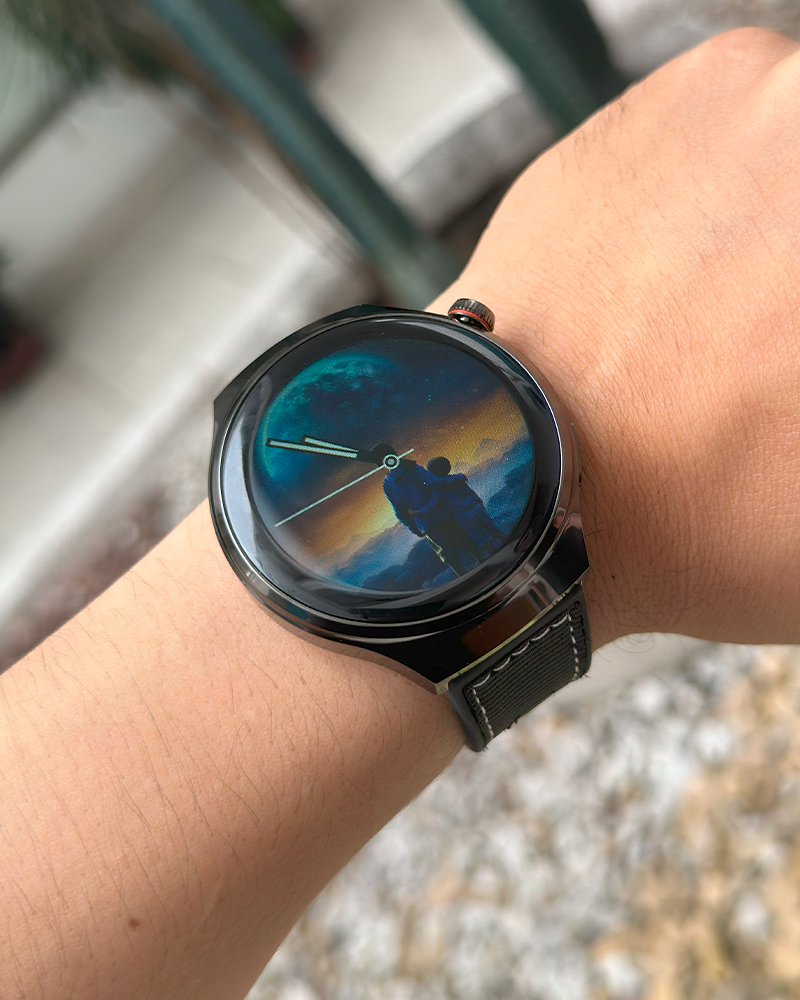 Reloj Smartwatch Hombre Negro K500-NE