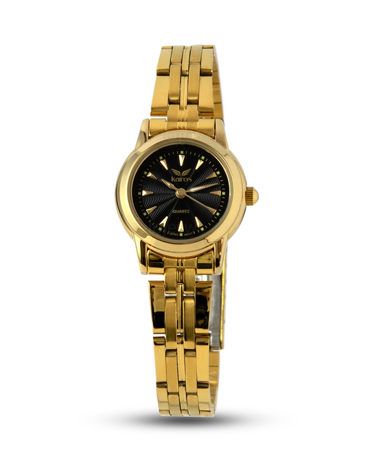 Reloj Kairos Mujer Dorado Negro KL348L-DONE