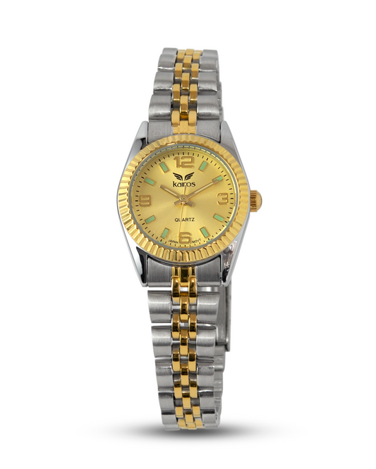 Reloj Kairos Mujer Bicolor Dorado KL356L-BIAM