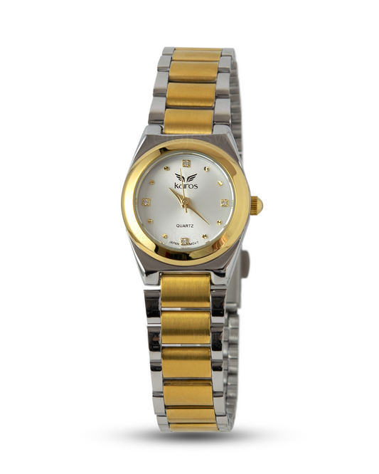 Reloj Kairos Mujer Bicolor Plateado KL424L-BIPL