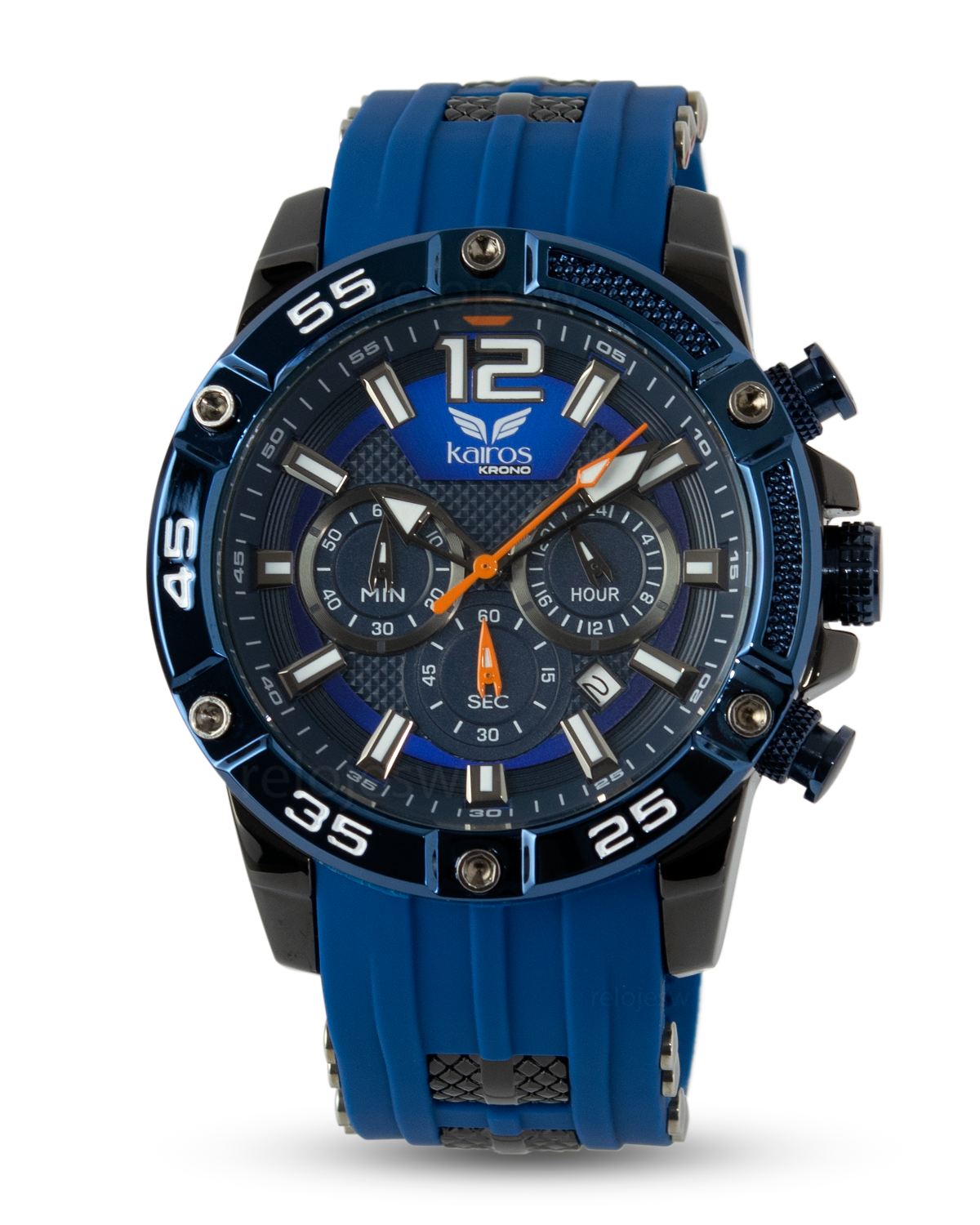 Reloj Kairos Hombre Azul Negro KR0349G-6
