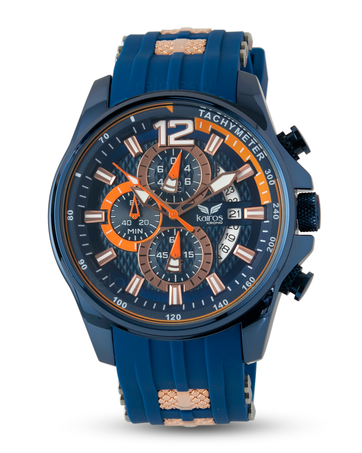 Reloj Kairos Hombre Azul KR0350G-3