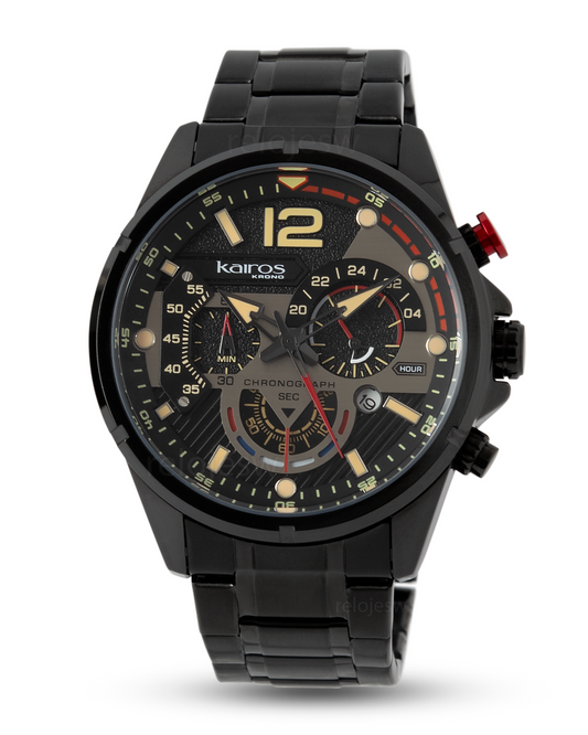 Reloj Kairos Hombre Negro KR8395-1