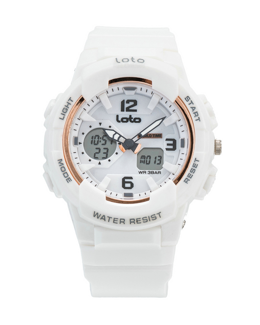 Reloj Loto Mujer Blanco LT-2356-BL