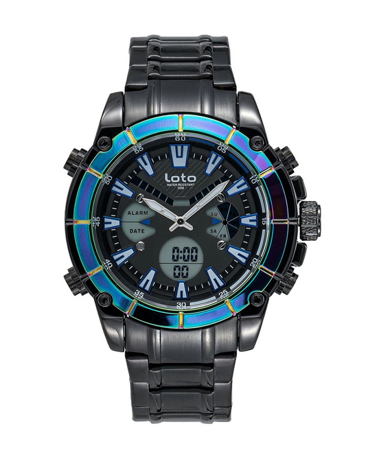 Reloj Loto Hombre Negro LT-2376-NETO