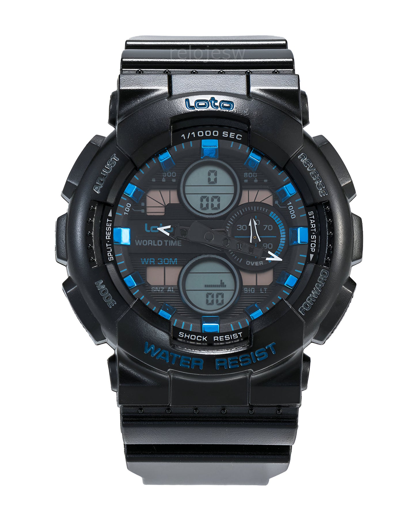 Reloj Loto Hombre Negro LT-2399-NEAZ
