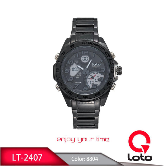 Reloj Loto Hombre Negro LT-2407-NEGR