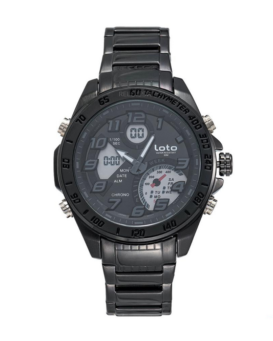 Reloj Loto Hombre Negro LT-2407-NEGR