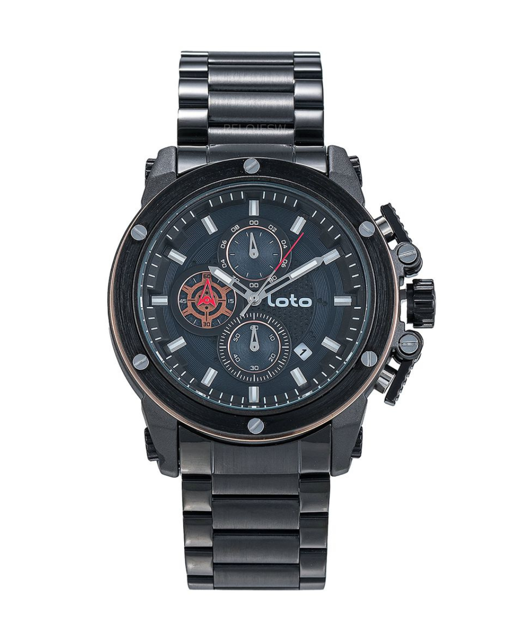 Reloj Loto Hombre Negro LT-2415-NENE
