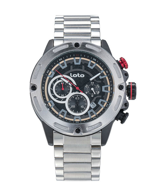 Reloj Loto Hombre Plateado LT-2417-PLPL