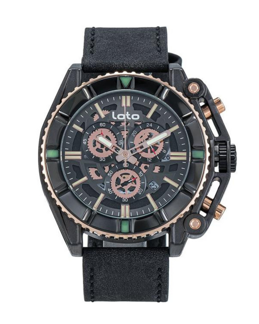 Reloj Loto Hombre Negro LT-2419-NENE