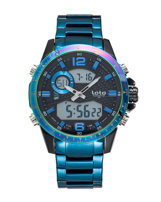 Reloj Loto Hombre Azul LT-2421-AZTO