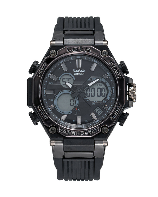 Reloj Loto Hombre Negro LT-2424-NENE