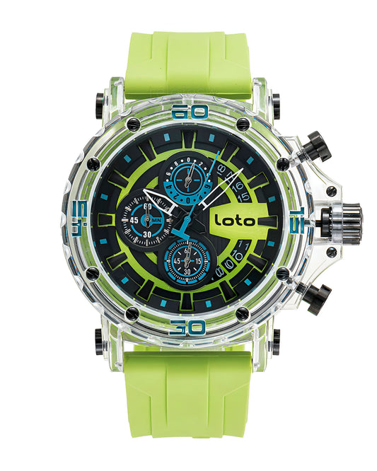 Reloj Loto Hombre Verde LT-2433-VETR